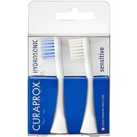 Curaprox Hydrosonic Pro Sensitive Testine per spazzolino (bianco/blu), Confezione da due