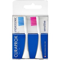 Curaprox Hydrosonic Sensitive Testine per spazzolino (blu/rosa), Confezione da due