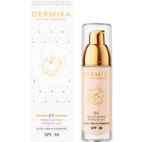 Dermika Luxury Ceramides Fondotinta Trattante 4 in 1, SPF30, 01
