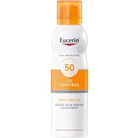 Eucerin Oil Control SPF50 Spray Protettivo Trasparente per il Corpo