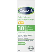 Cetaphil Daily Defense Crema Idratante Viso Giornaliera, SPF30