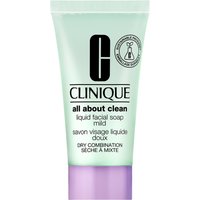Clinique All About Clean Sapone Liquido Viso Delicato, 30 ml