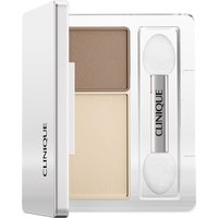 Clinique All About Shadow Duo Ombretto, Avorio Bisque / Satin Bronzo Ivory Bisque / Bronze Satin