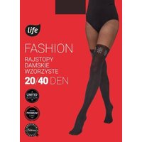 Life Collant da donna con motivo Fiocchi di Neve, taglia 4