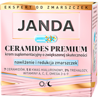 Janda Ceramides Premium Crema Supplementare ad Efficacia Potenziata Idratazione e Riduzione delle Rughe