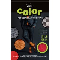 Veera Color Gambaletti compressivi uomo, Colore Rosso, Taglia 2/M