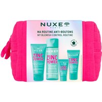 Nuxe Set Zinc Power: Siero 5ml + Gel detergente 30ml + Tonico 50ml + Crema 15ml + Pochette