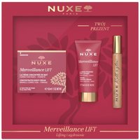 Nuxe Merveillance Lift Kit Crema Illuminante Crema Notte e Roll On Huile Prodigieuse Or