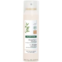 Klorane Shampoo Secco a Base di Latte d'Avena per Capelli Castani e Scuri 150 ml