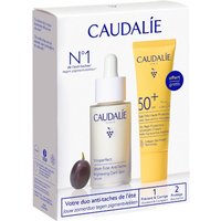 Caudalie Vinoperfect & Suncare Set: siero anti-macchie + crema protettiva SPF 50+