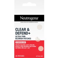 Neutrogena Clear & Defend+ Cerotti per Imperfezioni, 24 Pezzi