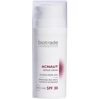 Biotrade Acnaut Repair, Crema rigenerante con SPF30 per pelle con problemi visibili e cicatrici da acne