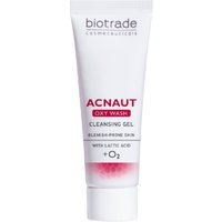 Biotrade Acnaut Oxy Wash Gel Detergente, Gel detergente delicato per il viso con ossigeno e acido lattico