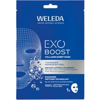 Weleda Exo Boost Maschera in tessuto al collagene con genziana estiva e stella alpina alpina