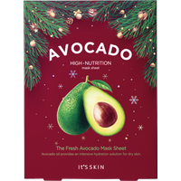 It's Skin The Fresh Mask Sheet Avocado Christmas Set di maschere