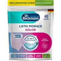 Dr. Beckmann Magic Leaves Foglietti lavanti per capi colorati Fresh Blossom, 40 pz