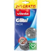 Vileda Spugna in acciaio Glitzi Spiral 3 pz
