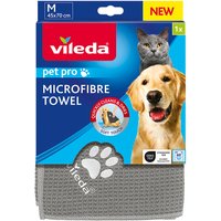 Vileda Pet Pro Asciugamano in microfibra, taglia M