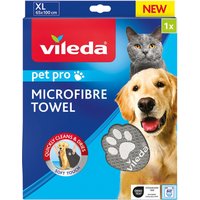 Vileda Pet Pro Asciugamano in microfibra, taglia XL