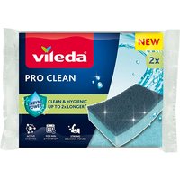 Vileda Spugna con enzimi Pro Clean 2 pz