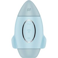 Satisfyer Mission Control Blue - Massaggiatore clitorideo