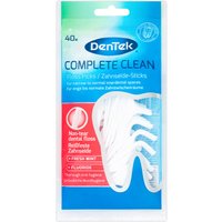 Dentek Stuzzicadenti con Filo Complete Clean 40 pezzi.