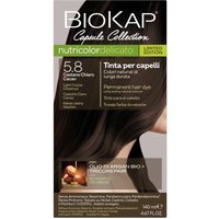 Biokap Delicato tintura per capelli 5.8 Cacao Castano Chiaro, 140 ml