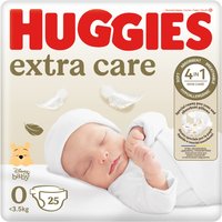 Huggies Extra Care 0+ Pannolini per Neonati 25 pz