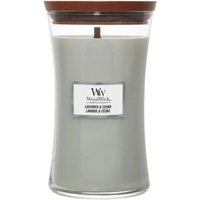 Woodwick Core Lavender & Cedar Candela grande