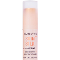 Makeup Revolution Skin Silk Glow Tint Fondotinta Stick Trasparente, Fair Neutral Cool