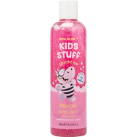 Kids Stuff Bagno schiuma rosa brillante e scintillante alla fragola