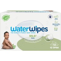 WaterWipes Bio Soapberry Salviettine per Neonati, 12 x 60 pz