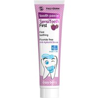 Frezyderm Sensiteeth, Dentifricio Senza Fluoro per Primi Denti (da 6 mesi) 40 ml