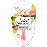 Rasoio Bic Soleil Escape 4 Citrus, 3 pezzi.