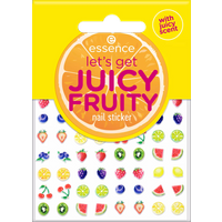 Essence Let's Get Juicy Fruity Adesivi per Unghie 56 pezzi