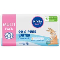 Nivea Baby Salviette Biodegradabili 99% Acqua Pura 3x57 pz