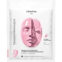 L'biotica Maschera al collagene con PDRN in microcapsule