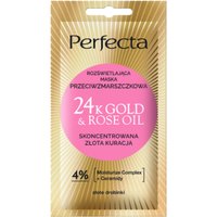 Perfecta 24K Gold & Rose Oil Maschera Illuminante Antirughe