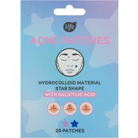 Life Cerotti per Imperfezioni a Forma di Stella - mix di colori 20 pezzi.