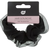 Life Fascia per Capelli in Tulle Nero