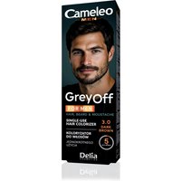 Delia Cameleo Men Grey Off Tintura per capelli bustina 2x15 ml, 3.0 Castano Scuro