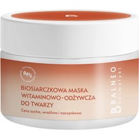 Balneocosmetici Maschera vitaminica e nutriente al biosolfuro per viso, collo e décolleté