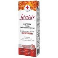 Jantar Med Lozione per Sfregamento all'Estratto di Ambra per Cuoio Capelluto e Capelli Danneggiati 100 ml