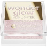 Bell Professional Wonder Glow Highlighter Illuminante compatto, 01 Rosy Glow