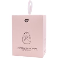 Life Turbante per capelli in microfibra, azzurro