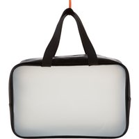 Life Beauty Case Semi-trasparente Grande Nero