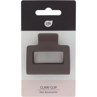 Life Clip per capelli piccola (5 cm) marrone opaca, 1 pz