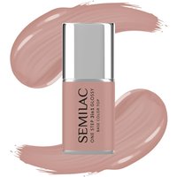 Semilac Smalto Semipermanente One Step Glossy, S210 French Beige
