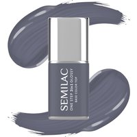 Semilac Smalto Semipermanente One Step Glossy, S185 Stone Grey