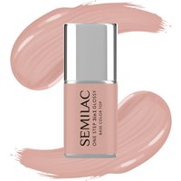 Semilac Smalto Semipermanente One Step Glossy, S450 Light Peach